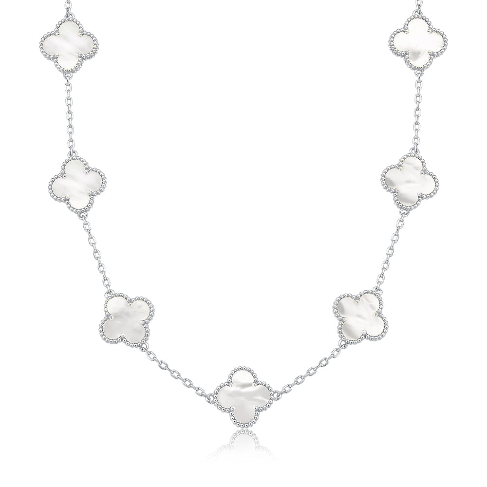 Le Collier Trèfle nacré