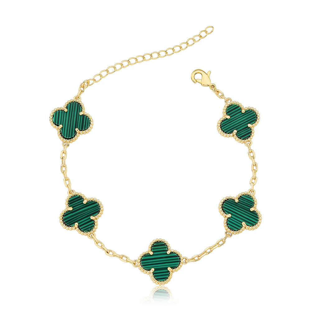 Le Bracelet Trèfle vert