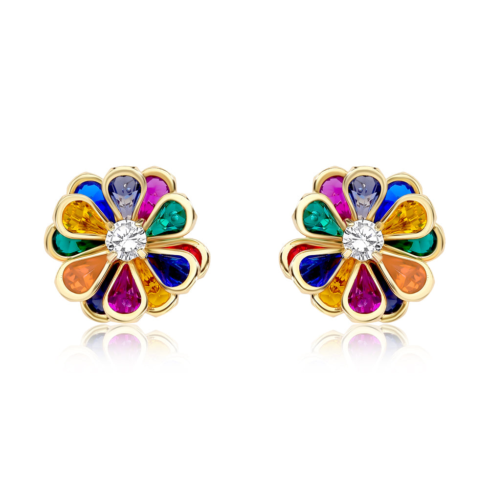 Les Boucles Fleur radiante