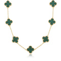 Le Collier Trèfle vert