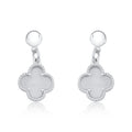 The Pearly Clover Earrings