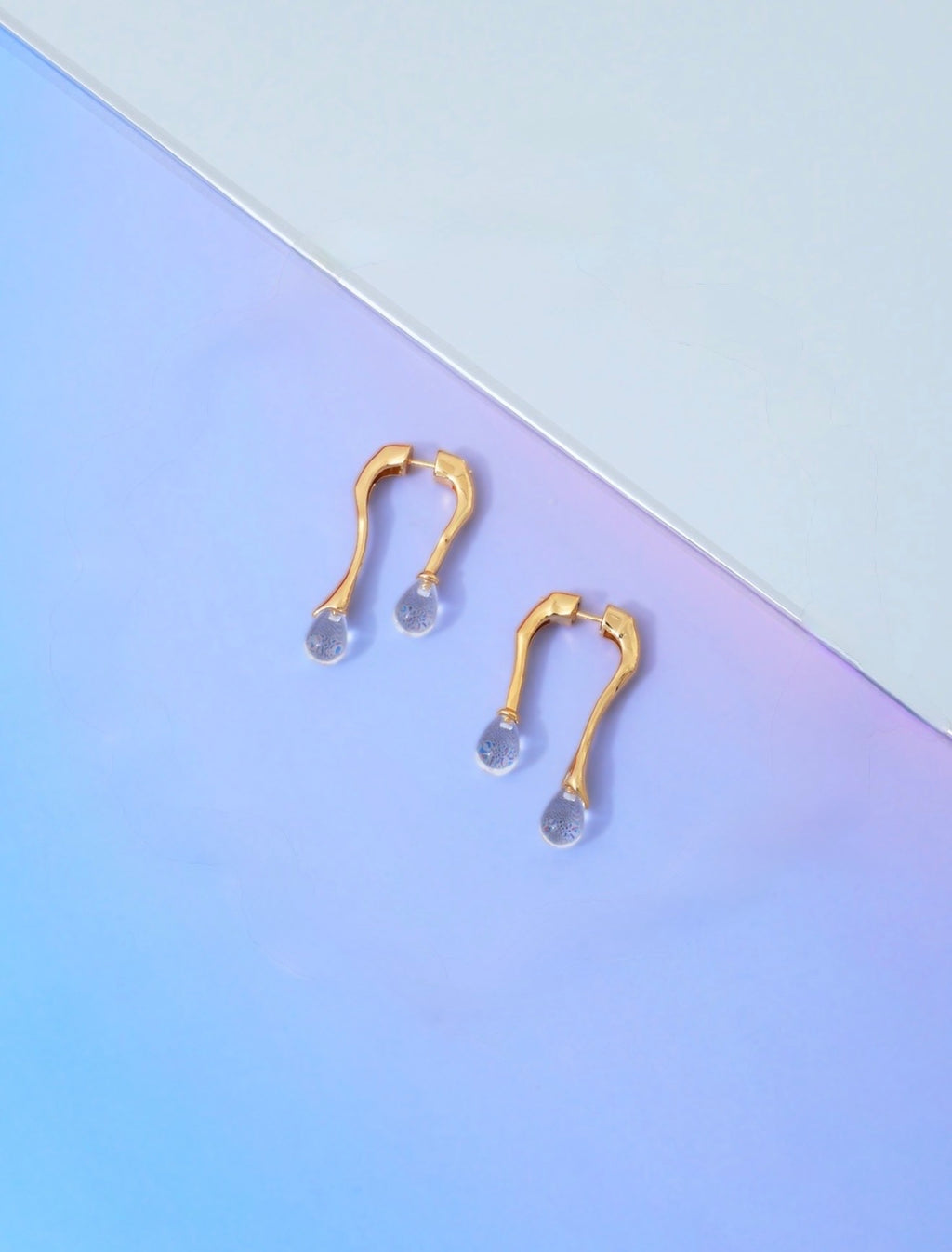 Les Boucles Luna goutte