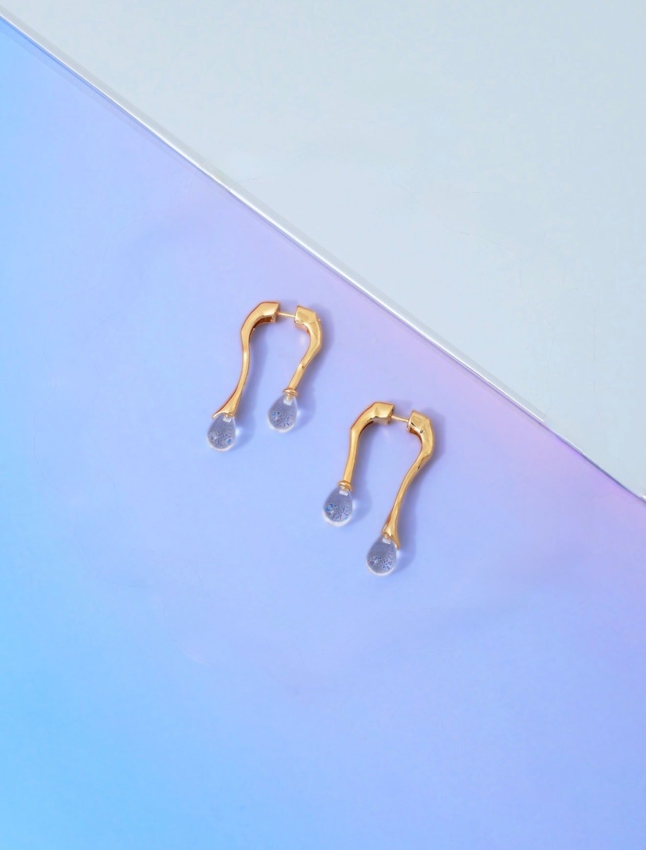 Les Boucles Luna goutte