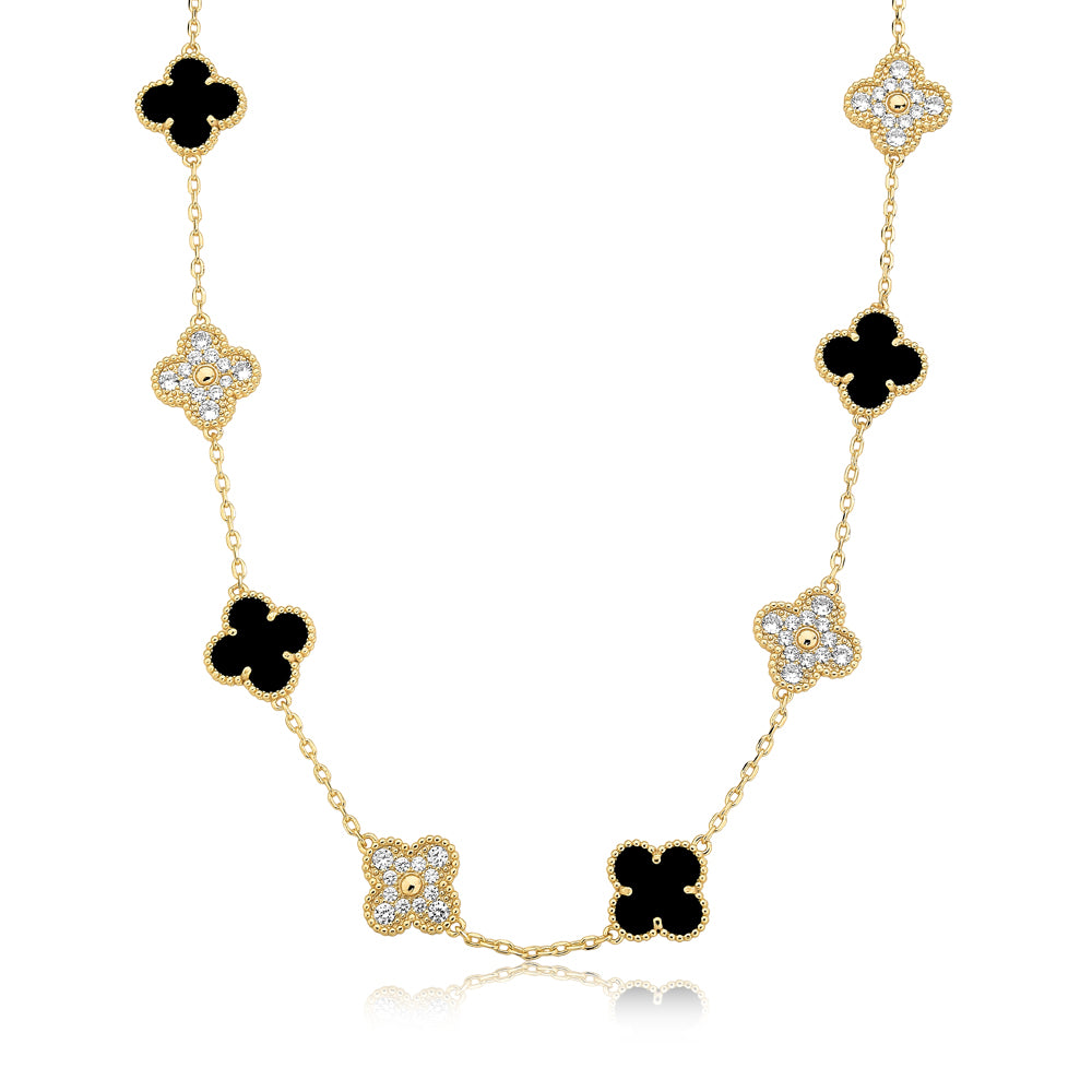 Le Collier Trèfle bicolore