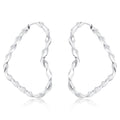 Twisted Heart Earrings