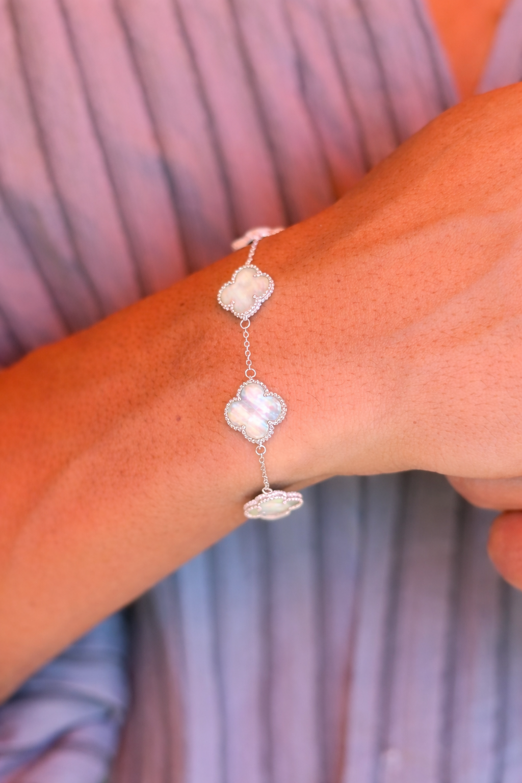 Das Kleeblatt-Armband