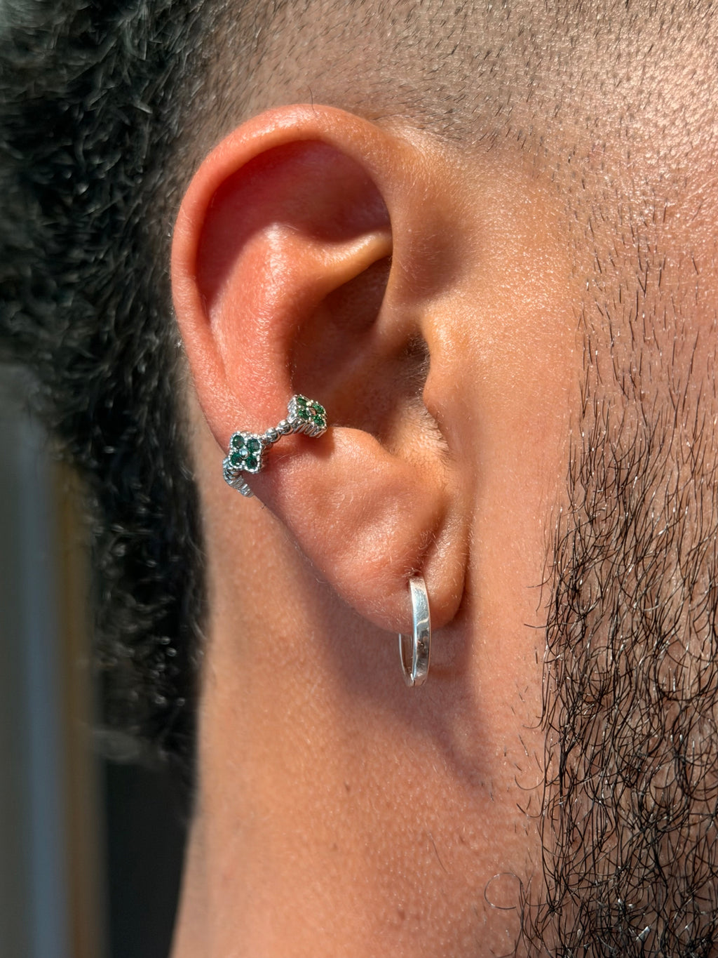 Le Earcuff Trèfle homme