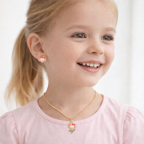 Kids - ensemble happy flower