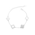 Le Bracelet trèfle varié